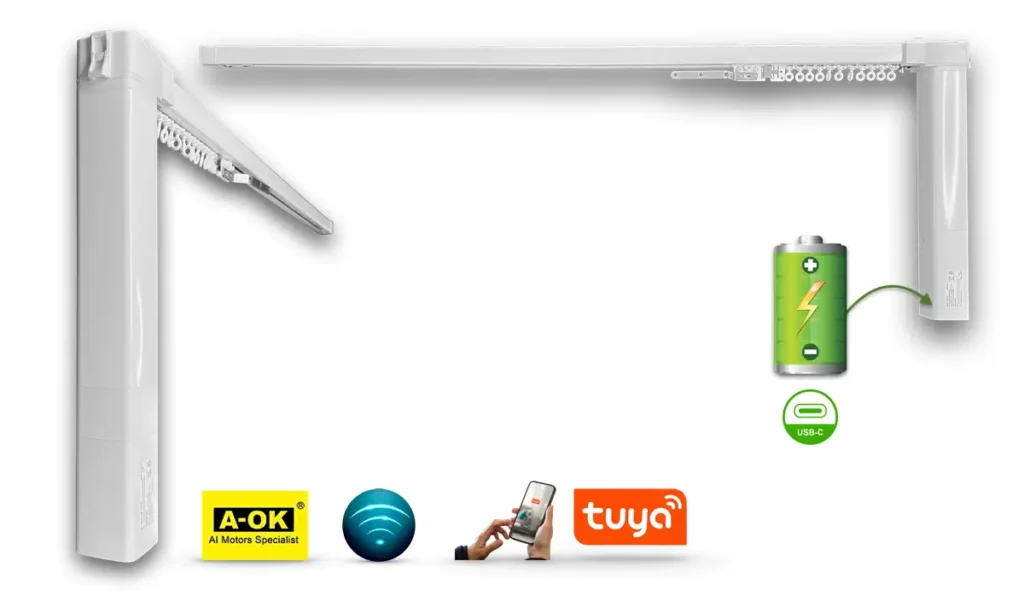 Karnisz akumulatorowy Homestead.